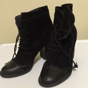 Black Franco sarto boots